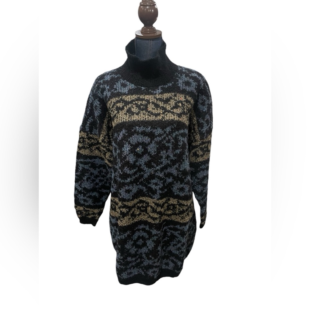 Missoni Vintage Wool Mohair Size 44 (M) Womens Oversized Sweater Made In Italy